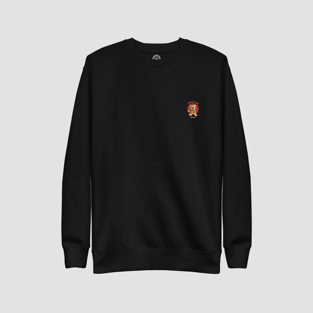 MDSC x Fightclub – Sweatshirt mit hochwertiger Stickerei