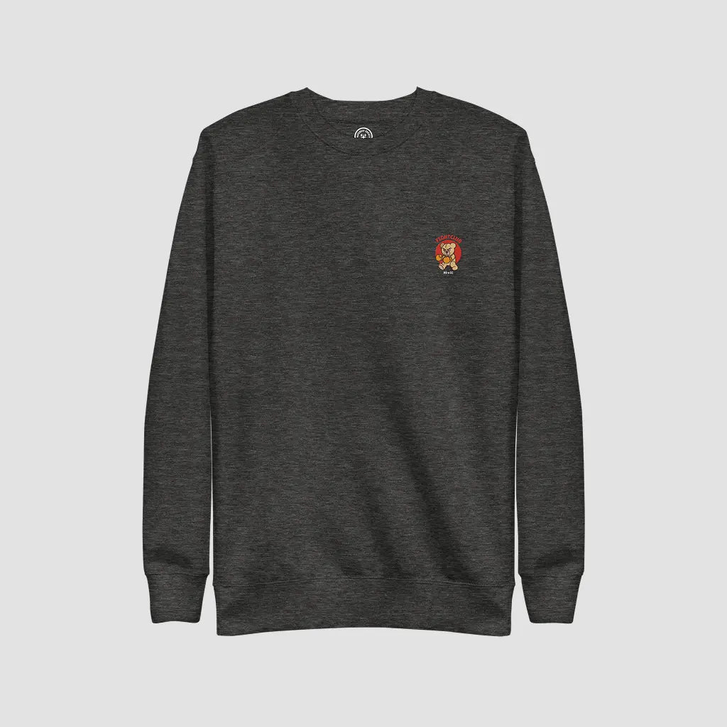 MDSC x Fightclub – Sweatshirt mit hochwertiger Stickerei