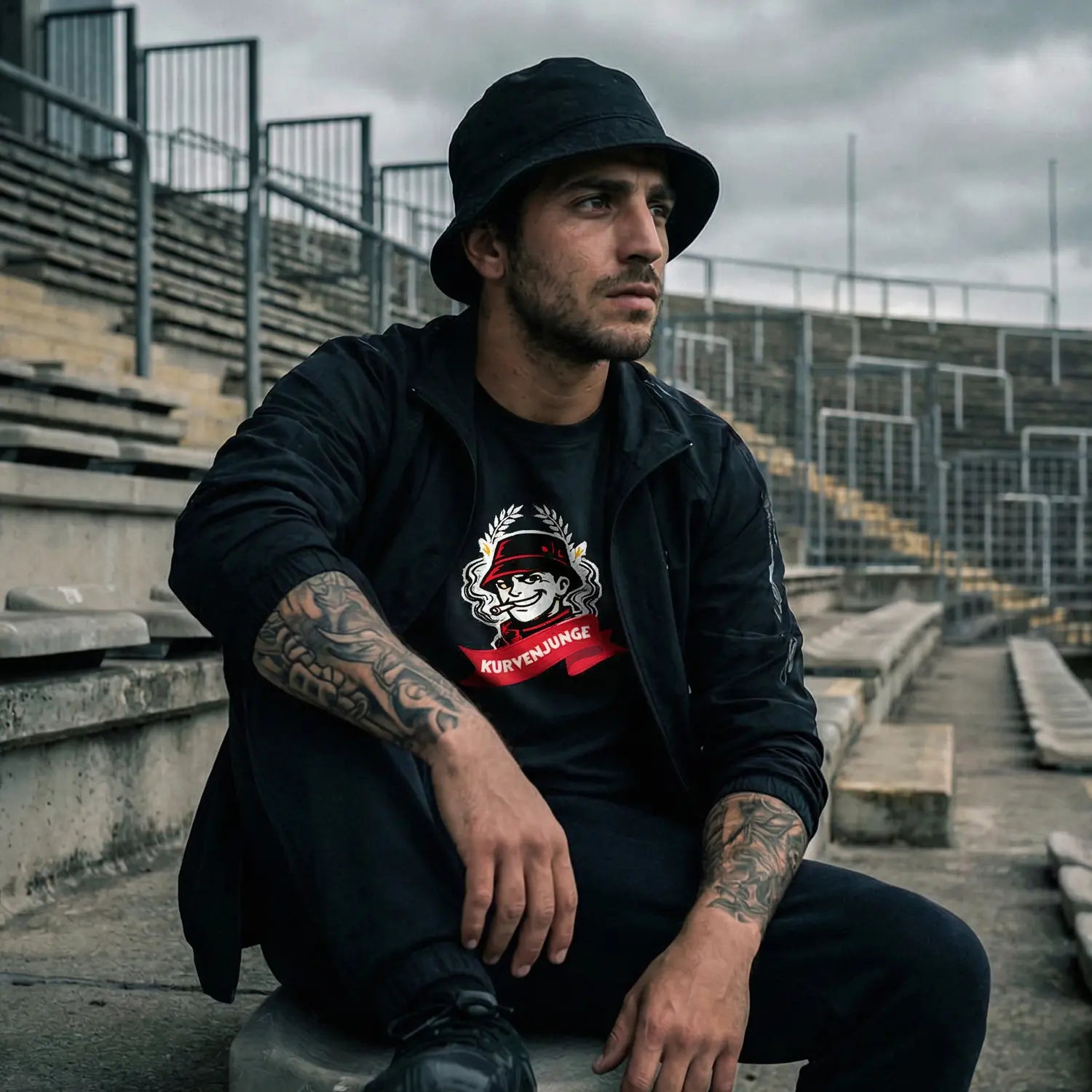 MDSC X Kurvenjunge – T-Shirt Herren